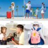 10 Pack Luggage Tags Suitcases PVC Travel Bag & Baggage ID Label Tags Travel Essentials by Sodsay - Image 4
