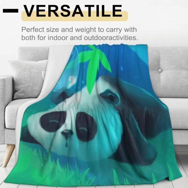 Airplane Blanket Aviation Adventure Colorful Planes and Clouds Throw Blankets Gifts for Kids Boys Lightweight Soft Fleece Cozy for Sofa Couch Bed Room Travel Birthday Party Decor 50x60in - Image 5