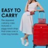 SAGEFINDS Airplane Travel Blanket | Compact Throw Blanket for Camping and Hiking | Converts into a Pillow | Travel Gift | Soft Jersey Knit | Fits in Backpack | Attaches to Luggage | Travel Essential - Image 4
