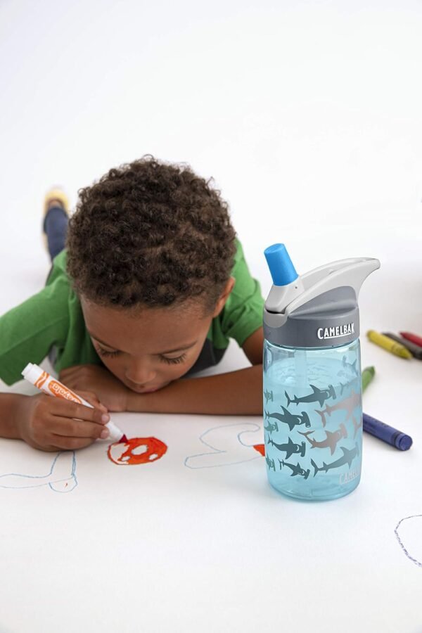 CamelBak Eddy Kids Water Bottle Kids Big Bite Valve - Spill Proof - Water Bottle for Kids - BPA-Free Water Bottle - Image 2