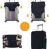 Travel Suitcase Protector African American Woman Elastic Protective Washable Luggage Cover With Concealed Zipper Suitable For 18-32 Inch【S (for 18-21 inch luggage)】 - Image 5