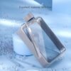 MoChic Flat Water Bottle Travel Flask Portable Travel Mug BPA Free A5 Water Bottle for Sports Camping Gym Fitness Outdoor 13oz Fit in Any Bag - Image 4