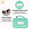 Travel Essentials for Kids – All-in-One Activity Kit for Travel, Road Trip Activities for Kids - Hanging Bag, Includes Toys and Activities for Airplanes, Hotels - Boys & Girls, 4-6 Years (Seafoam) - Image 7