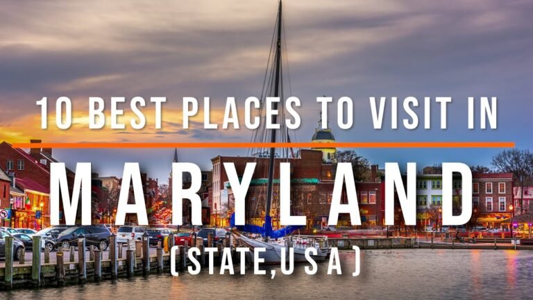 10 Best Places to Visit in Maryland, USA | Travel Video | Travel Guide | SKY Travel