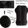 Inflatable Travel Pillow, Inflatable Neck Air Pillow for Sleeping, Support Head, Chin, Neck and Lumbar, Avoid Neck and Shoulder Pain, Comfortable for Airplane, Car, Bus, Train and Office Napping - Image 6