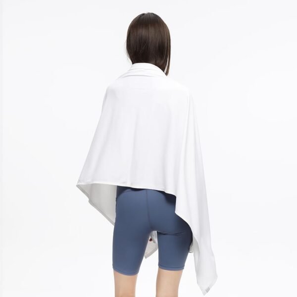 OHRAIN Sun Shawl UV Sun Protection UPF 50+ Beach Travel Scarf Wrap Summer Swimsuit Cover Up Cooling Blanket - Image 8