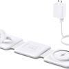 Charging Station for Apple Multiple Devices - 3 in 1 Foldable Magnetic Wireless Charger Dock - Travel Charging Pad for iPhone 16 15 14 13 12 Pro Max Plus Watch & Airpods - Image 7
