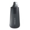 LifeStraw Peak Series - Collapsible Squeeze Bottle Water Filter System – 650ml for Trail Running, Through Hiking, Travel, Cycling, and Fishing, Dark Mountain Gray