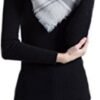 Women's Plaid Scarf Blanket Wrap Oversized Chunky Scarves Tartan Shawls - Image 3