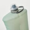 HydraPak Stow (1L, 32oz) - Collapsible Water Bottle - Ultralight & Packable Travel Bottle, Flexible Ski, Hike, Bike or Climb Squeeze Flask - Sutro Green - Image 3