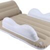 KKUYT Inflatable Toddler Airplane Bed - Blow Up Toddler Plane Bed with Sides, Safety Belt, Pump, Airplane Seat Extender Travel Bed for Toddler Baby Kids Air Mattress, Airplane Train Travel Essential