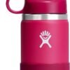 HYDRO FLASK Kids Water Bottle Jr. Stainless Steel Insulated With Straw Cap for Water, Milk, Juice, School, Camp, Sport, Play and Lunch, Easy to Clean, Leak-Resistant