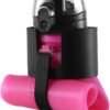 BPA-Free Silicone Collapsible Water Bottle - Leak Proof Twist Cap - 22 oz (Pink) - Image 2