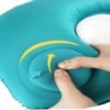 Compact Travel Neck Pillow Lightweight Inflatable U-Shaped Portable Neck Pillow Napping Neck Pillow fits in Purse or Small carryon Bag for Airplanes Car Home Ergonomic Neck or Lumbar Support. - Image 4