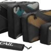 BAGAIL 6 Set Packing Cubes,Travel Luggage Packing Organizers(5set+Laundry bag AllBlack) - Image 5
