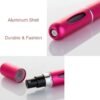 Travel Mini perfume Refillable Atomizer Container, Pocket Travel Size Cologne Sprayer, Perfume Scent Pump Case, Fragrance Empty spray bottle for Traveling and Outgoing 5ml - Image 2