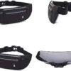 Peicees Fanny Pack with Water Bottle Holder Waist Bag for Men Women Water Resistant Lightweight Reflective Adjustable Running Belt Headphone Bag Travel Pocket for Outdoor Camping Fitness Hiking - Image 6