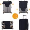 Letter R Luggage Cover Elastic Stretch Suitcase Covers for Luggage Anti-Scratch Luggage Protector Washable Travel Suitcase Cover XL fits 29-32 Inch Luggage - Image 7