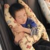 Car Travel Pillow Soft Neck Pillow for Head and Body Support Kids Adult Seat Belt Pillow Breathable Aircraft Travel Pillow for Long-Distance Travel - Image 2