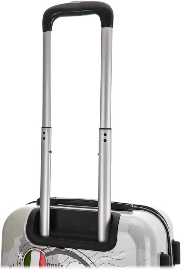 InUSA World Print Luggage with Spinner Wheels | Durable Lightweight Hardside Suitcase | Travel Bag with Handle and Trolley | 20 Inch Carry-On Spinner Luggage - Image 7