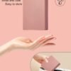 Travel Size Makeup Brushes Set Mini Makeup Brushes, Small Complete Function Cosmetic Brushes Kit with Case and Mirror Perfect for On The Go, 5PC (Mini Pink) - Image 6