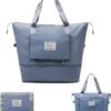 Large Capacity Foldable Travel Bag Expandable Portable Carry on Bag Dry&Wet Separation Sports Duffel Bags