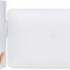 Travel & Camping Pillow for Adults & Baby - Comfortable Memory Foam Travel Small Pillow - Backpacking Pillow Easy to Carry Portable Bag Ideal for Airplane & Car Travel Pillows (White) - Image 5