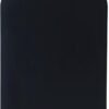 Flat Water Bottle | Stainless Steel 17oz Flask | Minimalistic Design for Easy Portability | BPA-Free, Leak-Proof | Perfect for Travel, Gym, and Everyday Use (Black)