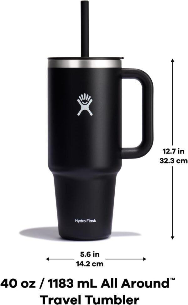 Hydro Flask 40 Oz All Around Travel Tumbler Bayberry Ombre - Image 9
