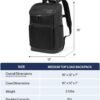 Travelpro Crew Executive Choice 3 Medium Top Load Backpack fits up to 15.6 Laptops and Tablets, USB A and C Ports, Men and Women, Patriot Blue - Image 3