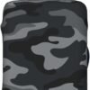 Army Camouflage Luggage Suitcase Covers Elastic Washable Black And Grey Camo Luggage Protector Travel Suitcase Protective Cover For Kid And Adult, Xl (Fit 30-32 Inch Luggage)