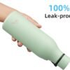 Insulated Water Bottle with Strap,18 oz Double Wall Stainless Steel Vacuum Bottles Metal Water Flask,Macaron Green - Image 5