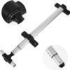 CALLARON 1pc Single Tie Rod Lug Trolley Business Accessories Aluminum Hand Truck Stretchable Telescopic Handle Luggage Telescopic Handle Telescopic Rod for Suitcase Travel Suitcase Handle - Image 3