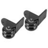 2 Pack Luggage External Wheels Replacement Mute Caster Swivel Wheel Mount Universal Right Angle L Shape Roller for Travel Bag Suitcase Rolling Duffel Bags Speaker Soundbox Briefcase Trolley - Image 5