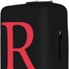 Letter R Luggage Cover Elastic Stretch Suitcase Covers for Luggage Anti-Scratch Luggage Protector Washable Travel Suitcase Cover XL fits 29-32 Inch Luggage - Image 2