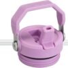 Stanley IceFlow Flip Straw 2.0 Water Bottle 24 OZ | Built-In Straw with Larger Opening | Lightweight & Leak-Resistant | Insulated Stainless Steel | BPA-Free | Lilac - Image 3