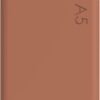 memobottle A5 (Terracotta) Bundle - 25oz (750ml) - Bottle, silicone sleeve & lid |Slim Water Bottle for Bags, Beside Books & Laptops | BPA Free Tritan | Modern & Minimalist