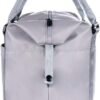 Unisex Large Travel Shoulder Weekender Overnight Bag Handbag Gym Tote Bag with Trolley Sleeve (Silver Grey) - Image 5