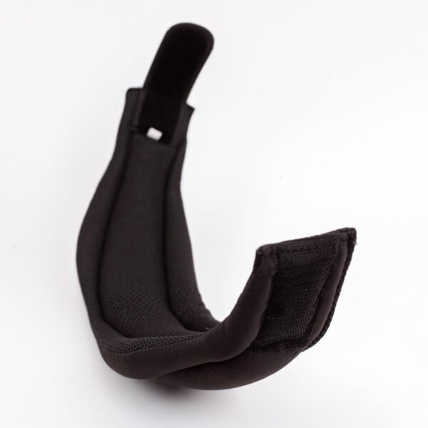 Patented Travel Neck Pillow - Premium Soft Neck Support & Comfort for Sleeping on Airplanes & Cars- Memory Foam Shoulder & Neck Roll - Long Flight International Airplane Travel Pillow (Black) - Image 7