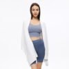 OHRAIN Sun Shawl UV Sun Protection UPF 50+ Beach Travel Scarf Wrap Summer Swimsuit Cover Up Cooling Blanket - Image 7