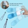 Dog Water Bottle with Food Container & Poop Bag Holder, Travel Water Bowl, Portable Pet Dispenser, Dog Stuff Accessories Items, Puppy Essentials Necessities for Yorkie Chihuahua Walking Hiking - Image 5