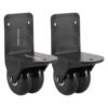 2 Pack Luggage External Wheels Replacement Mute Caster Swivel Wheel Mount Universal Right Angle L Shape Roller for Travel Bag Suitcase Rolling Duffel Bags Speaker Soundbox Briefcase Trolley - Image 2