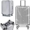 3 Pieces Clear Luggage Covers PVC Suitcase Cover Thicken Protectors Waterproof Cover for Luggage (20"+24"+28") - Image 4