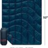 Rumpl The NanoLoft Puffy Blanket | Indoor Outdoor Camping Blanket for Traveling, Picnics, Beach Trips, Concerts | 38" x 52" | Deepwater, Travel - Image 4