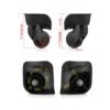 Joyzan Swivel Luggage Wheels Replacement, 360 Degree Rotation Trolley Suitcase Spinner Repair Silent Mute Wheel Left Right No Noise Caster Replacing Repairing DIY Set Travel Customs Box Case Bags - Image 8