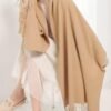 Women's Scarf Women Blanket Scarf Long Shawls Wraps Big Grid Winter Warm Lattice Large Scarves - Image 5