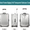 Clear PVC Suitcase Cover Protectors 20 inch Transparent Travel Luggage Covers for Suitcase Tsa Approved - Image 7