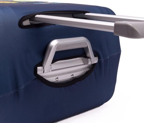 Madfifennina Washable Spandex Travel Luggage Protector Baggage Suitcase Cover Fit 23-32 Inch (Xl(29"-32" luggage), Map) - Image 3
