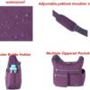 MHCNLL Crossbody Bag with Anti Theft RFID Pocket - Women Lightweight Water-Resistant Purse - Image 5