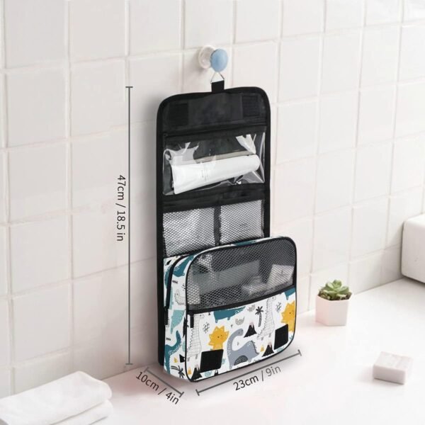 senya Hanging Travel Toiletry Bag Kit Makeup Case Cosmetics Organizer for Men Women - Image 7